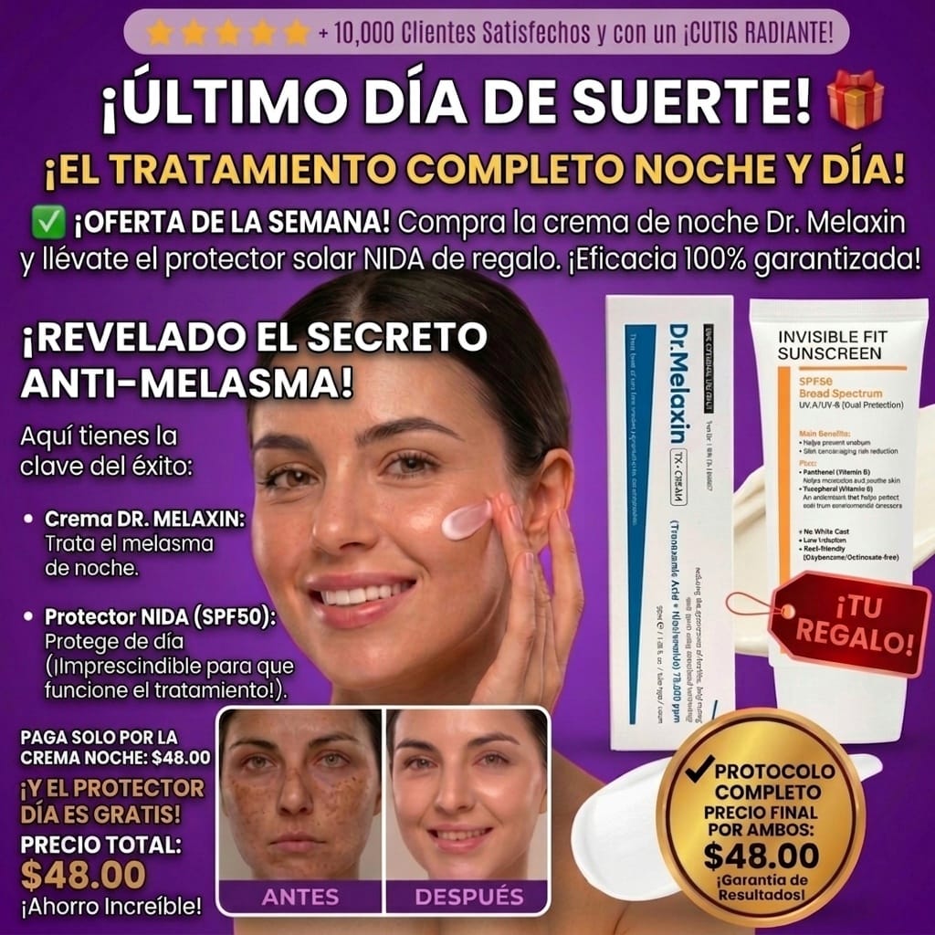 TRATAMIENTO INTEGRAL MELASMA