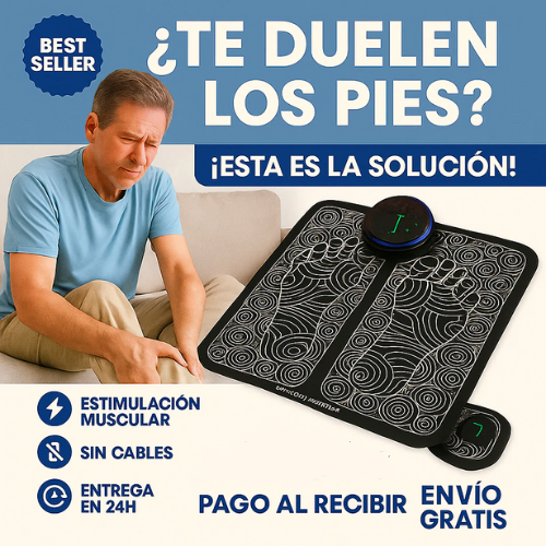Masajeador de Pies  Eléctrico - Relax Pies™™  |  Relájate y Alivia el Estrés en Minutos (LIQUIDACIÓN POR CIERRE)